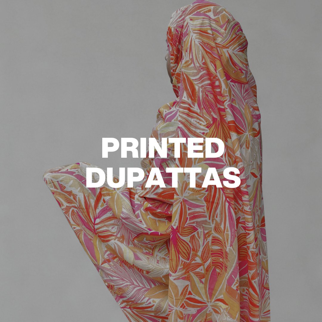 Printed dupattas