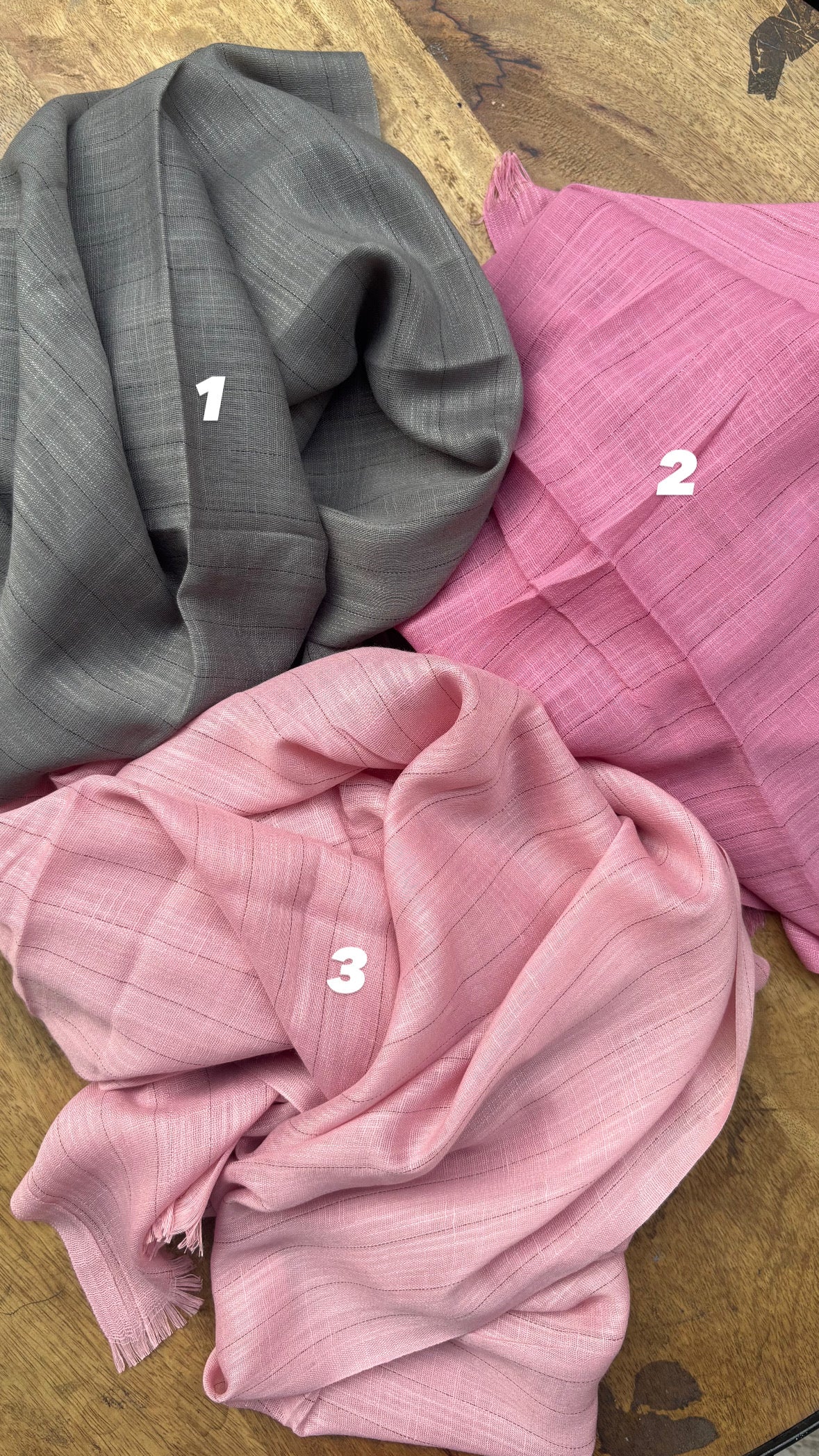 Cotton Hijab with Minimal shimmer