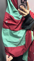 Beautiful Hand Work Maroon & Green colour  cotton dupatta with lace