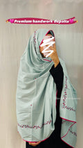 Four side hand work dupattas