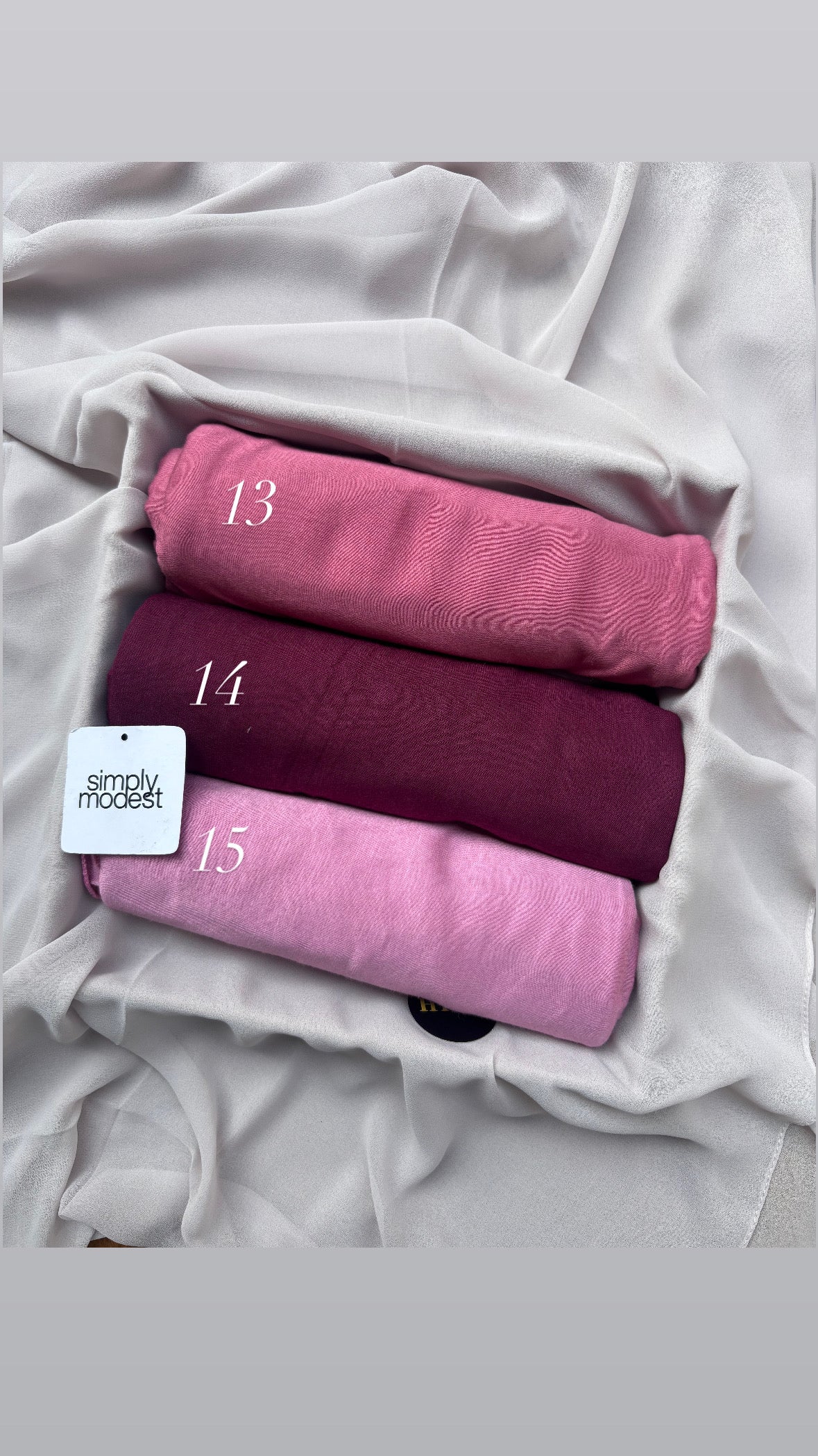 Bamboo jersey Hijabs - Hiba Brand, Premium Quality