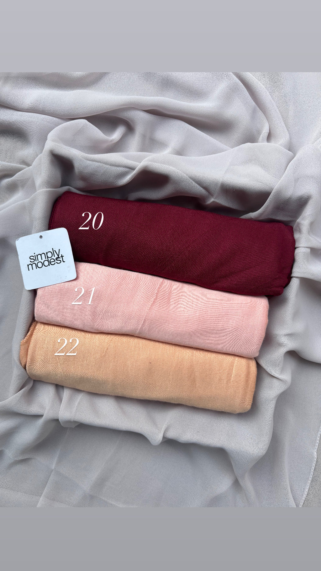 Bamboo jersey Hijabs - Premium Quality