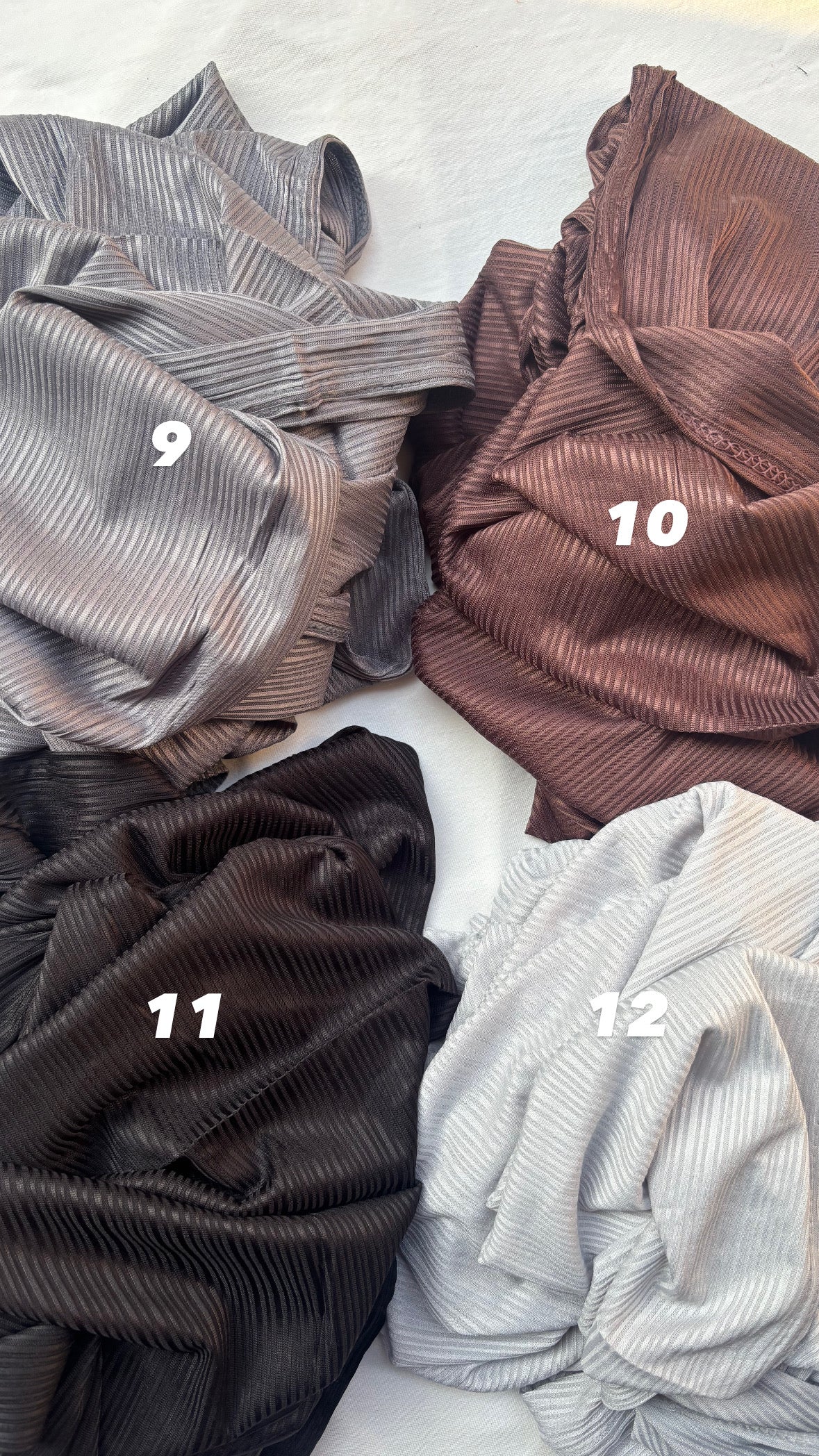 Lining Jersey Hijabs