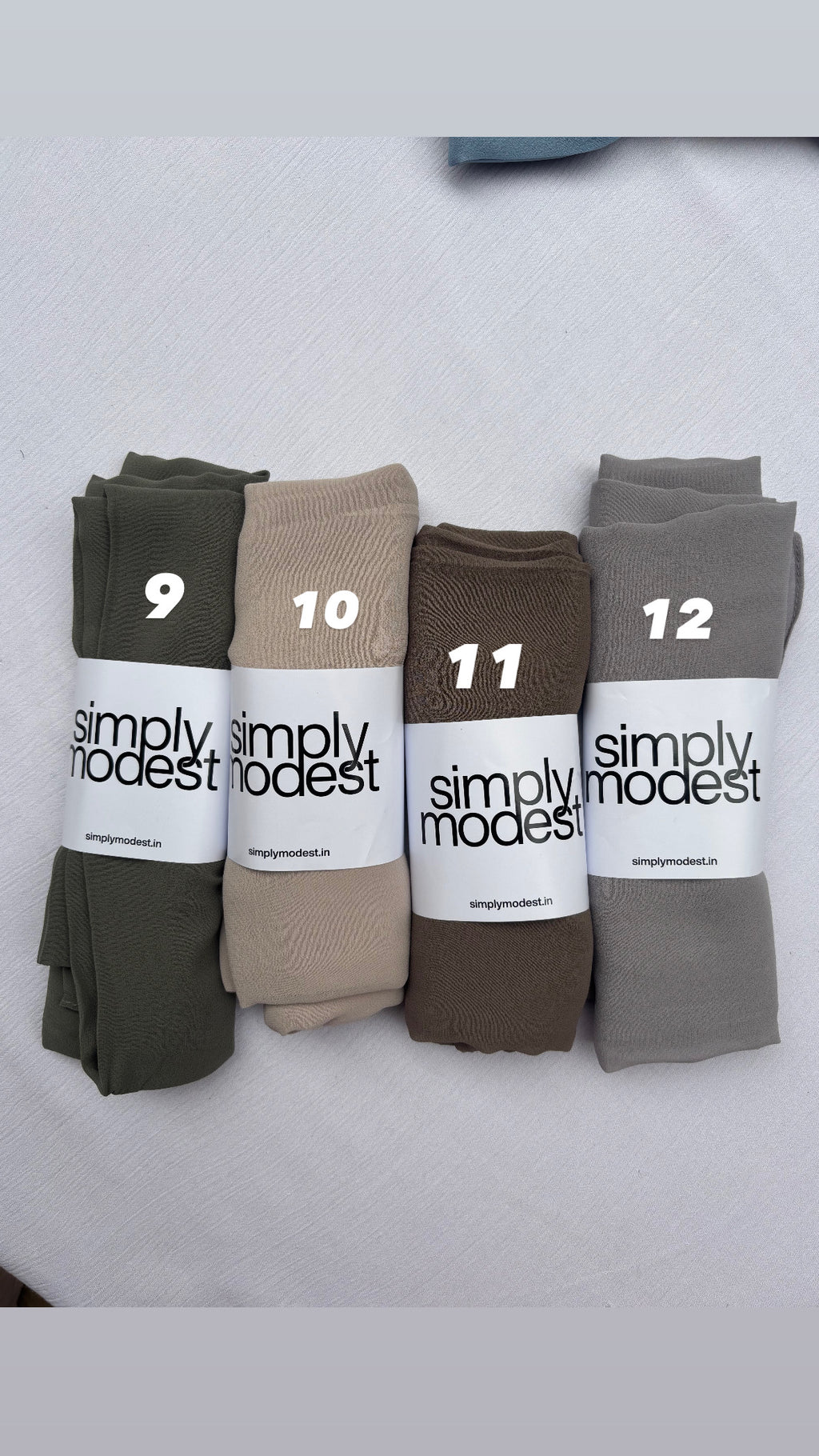 Premium chiffon hijabs