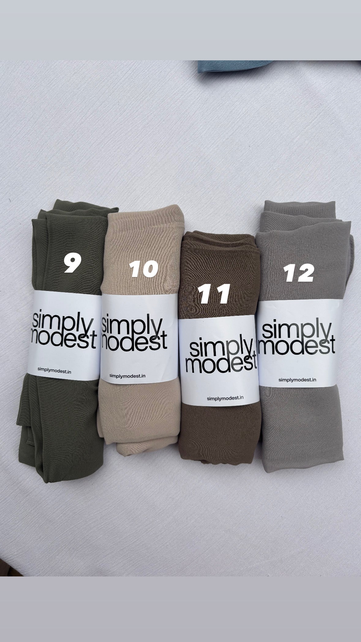 Premium chiffon hijabs