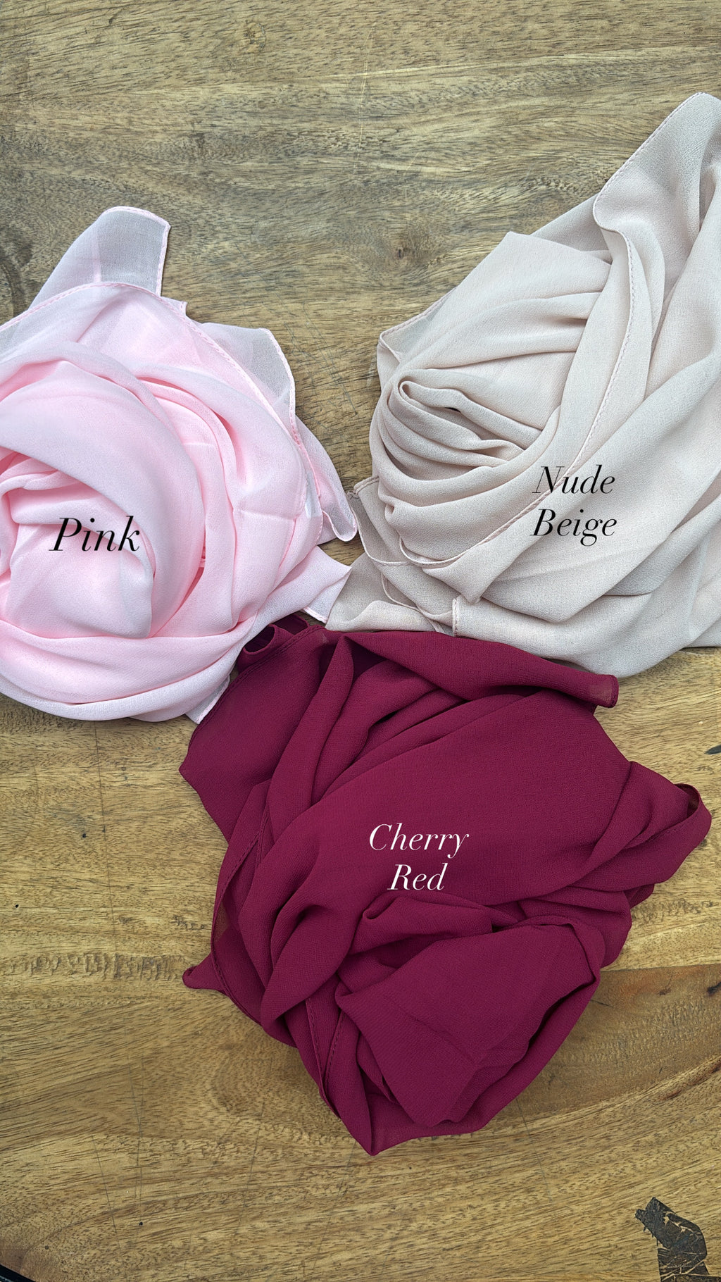 Soft Premium chiffon hijabs