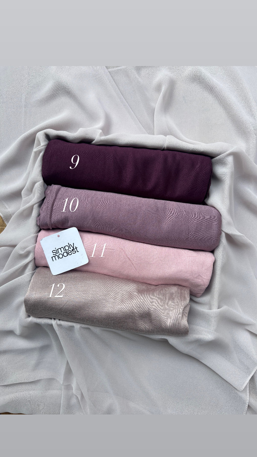 Bamboo jersey Hijabs - Premium Quality