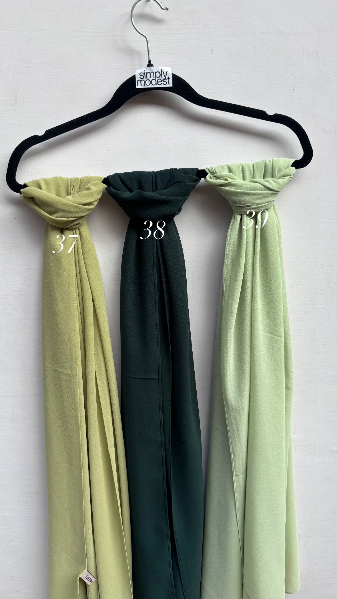Premium Chiffon Hijabs - Big size (2 meters)