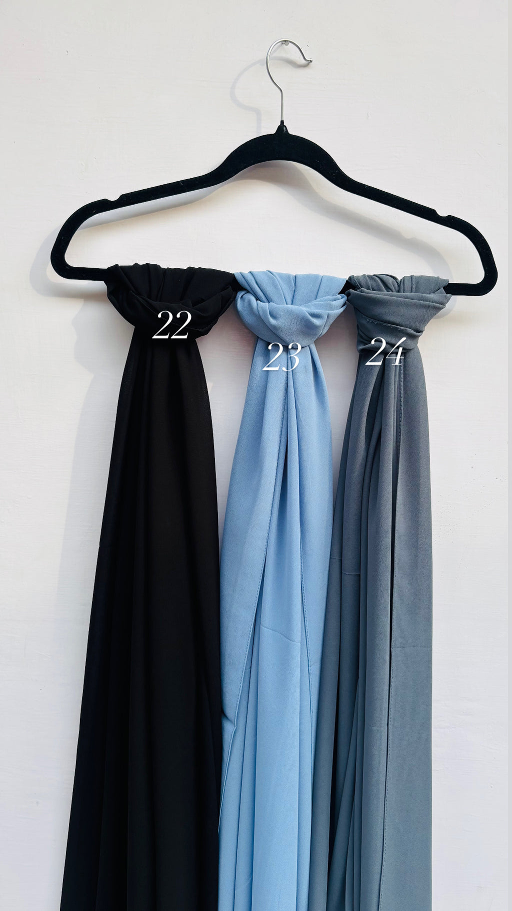 Premium Chiffon Hijabs - Big size (2 meters)