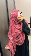 Minimal Print Beautiful Maroon Printed Rayon Dupatta