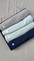 Ribbed Jersey Hijabs - Premium quality, Amazing Colours