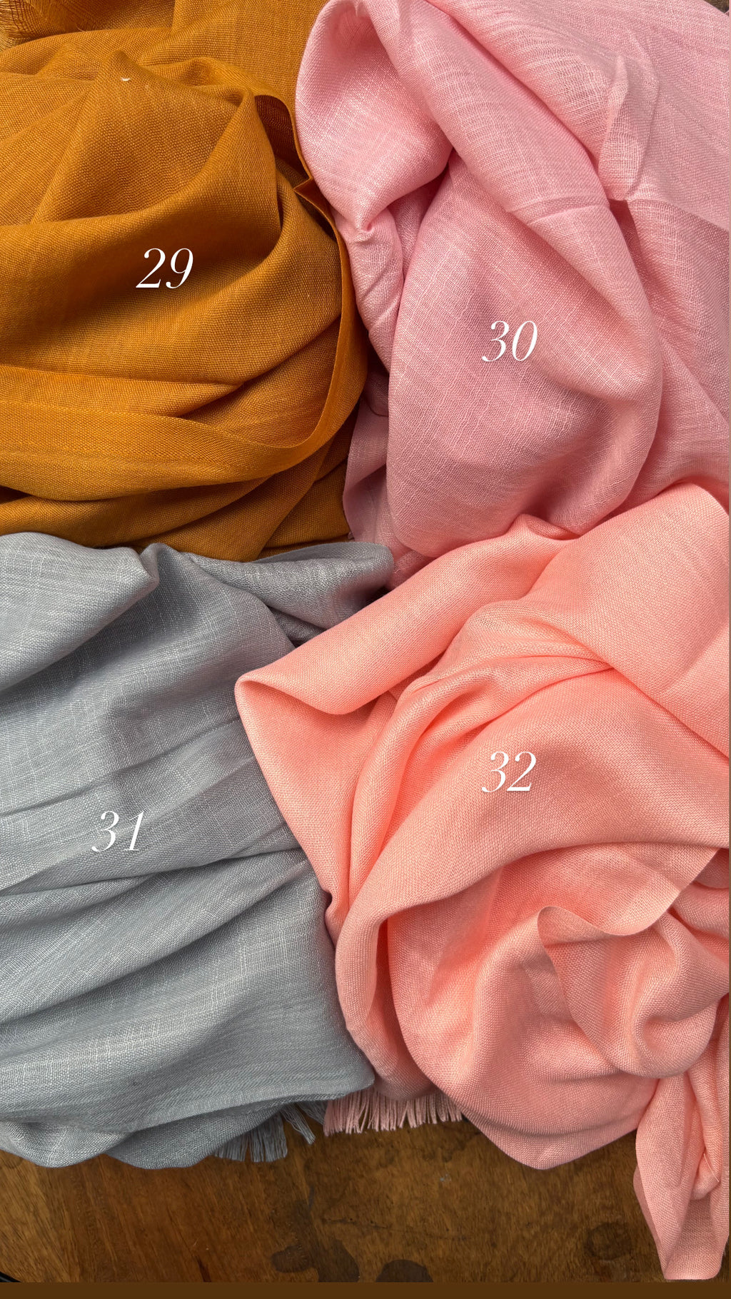 Viscose Cotton Hijabs - Big Size