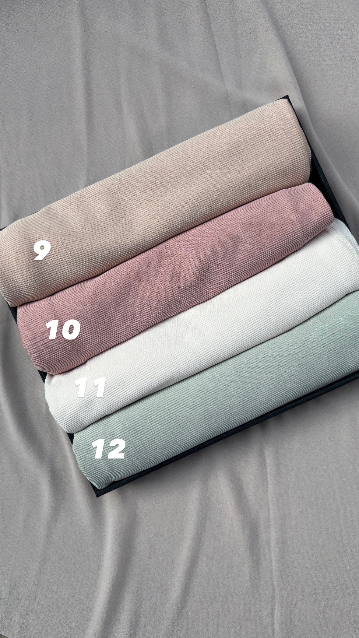 Ribbed Jersey Hijabs - Premium quality, Amazing Colours
