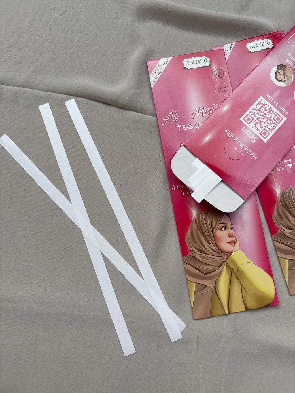 Hijab Tapes - pack of 10