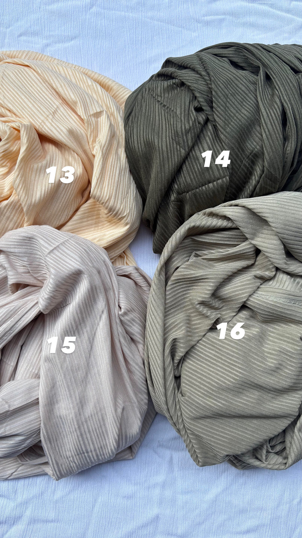 Lining Jersey Hijabs