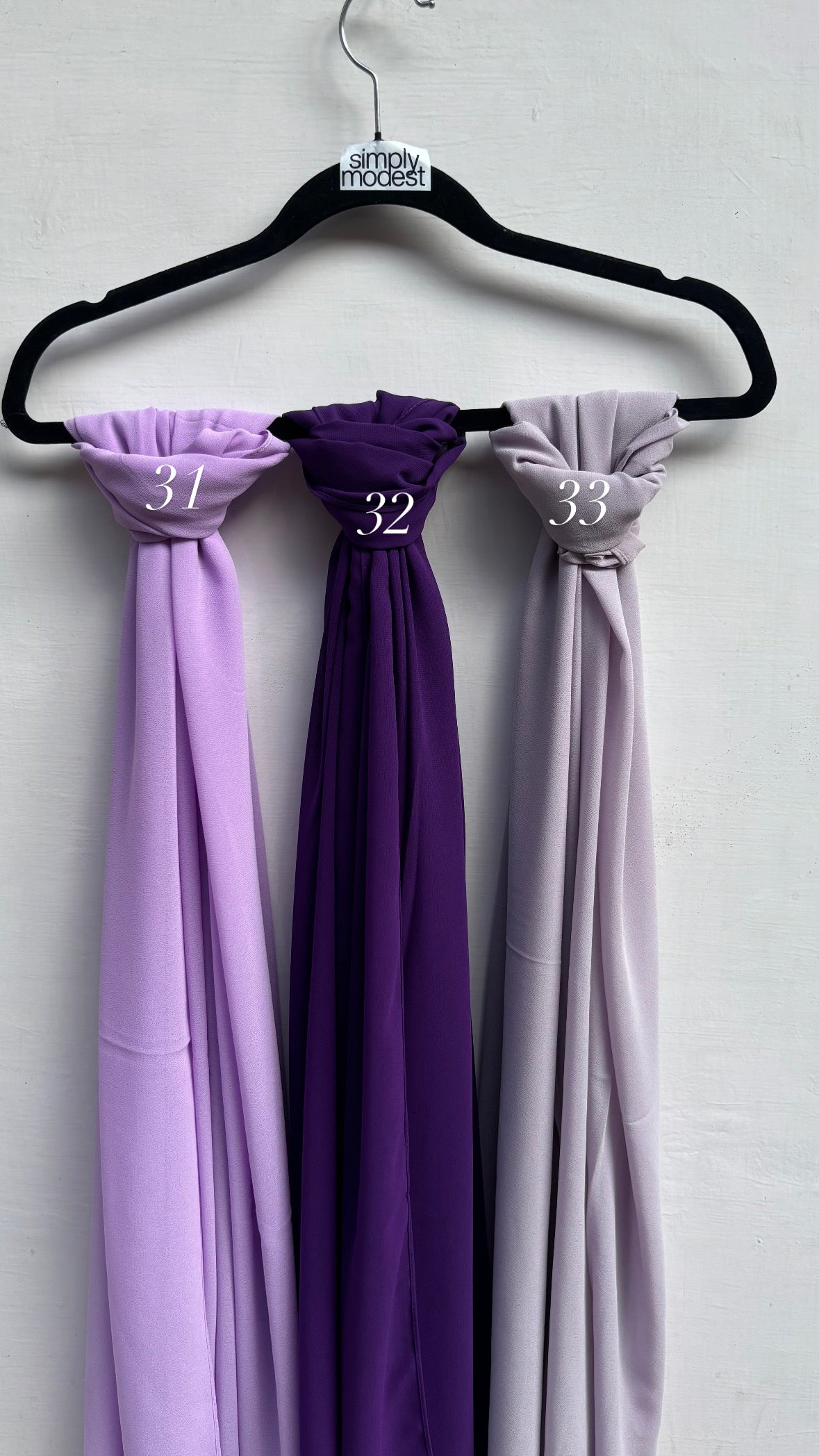 Premium Chiffon Hijabs - Big size (2 meters)