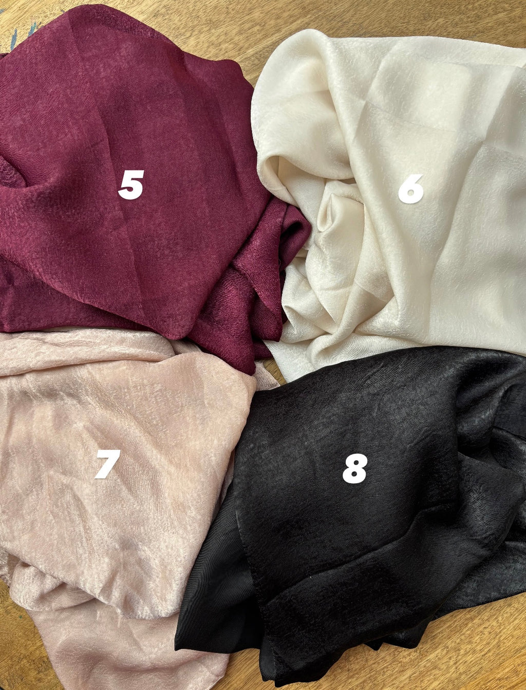 Matte Satin Hijabs