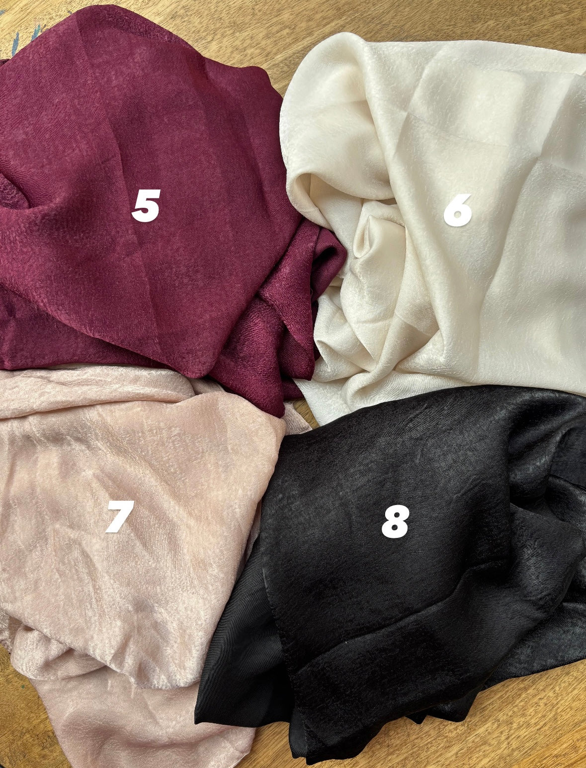 Matte Satin Hijabs