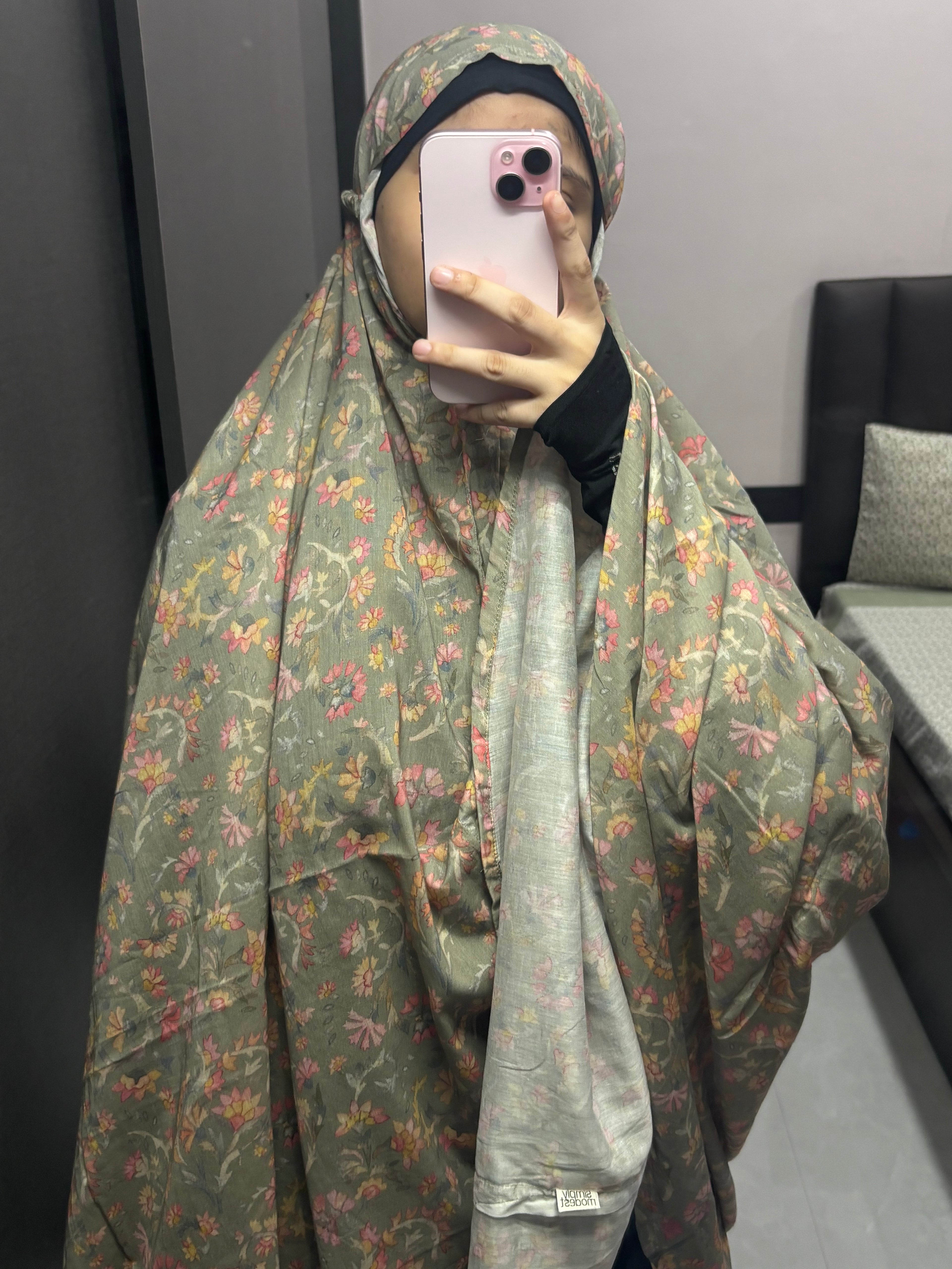 Pure Cotton Namaz Makhna/Khimar