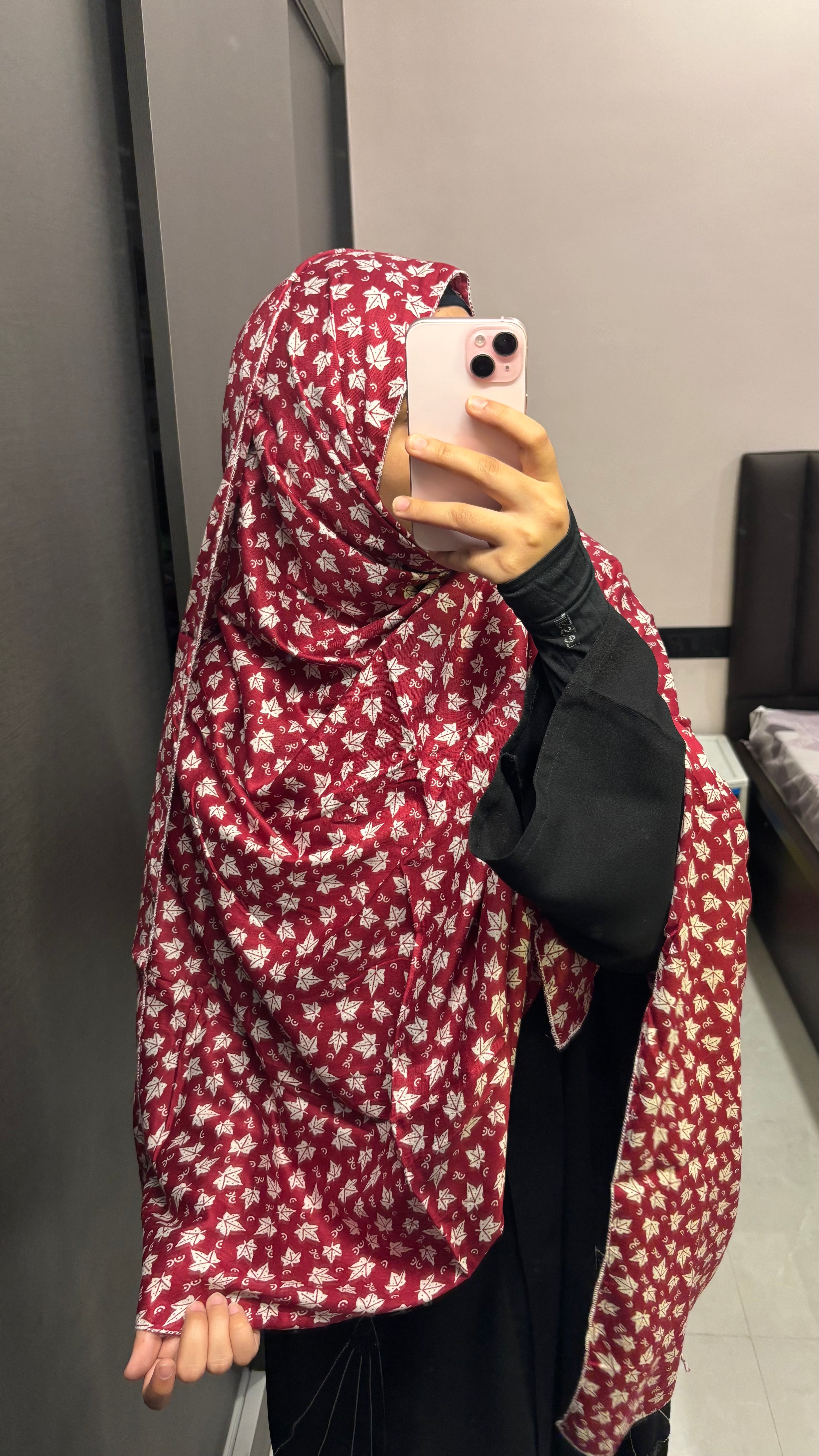 Minimal Printed Beautiful Rayon Namaz Dupatta