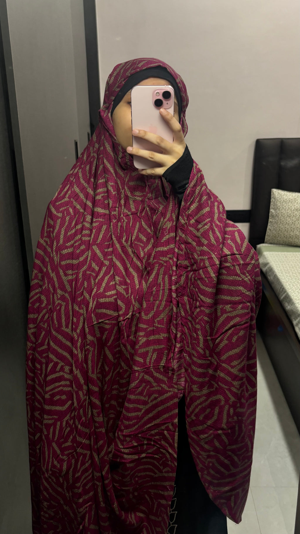 Soft Linen Namaz Makhna/Khimar