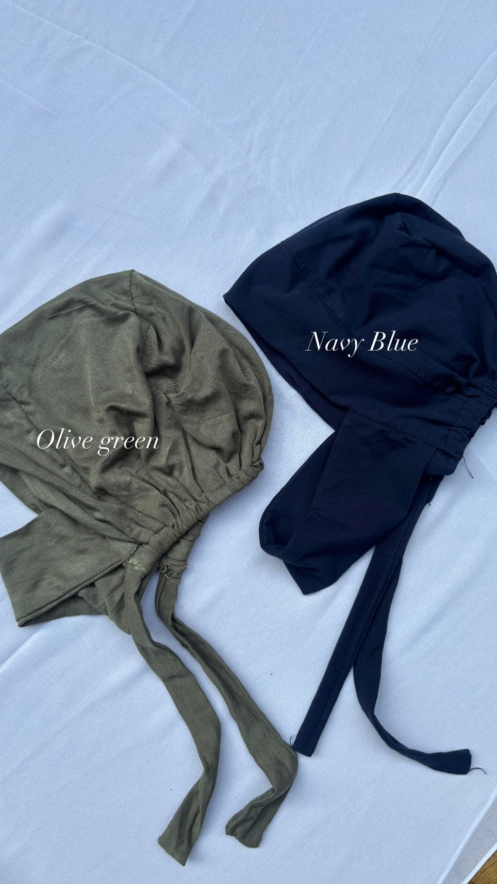 Chin Hijab Caps with Strings