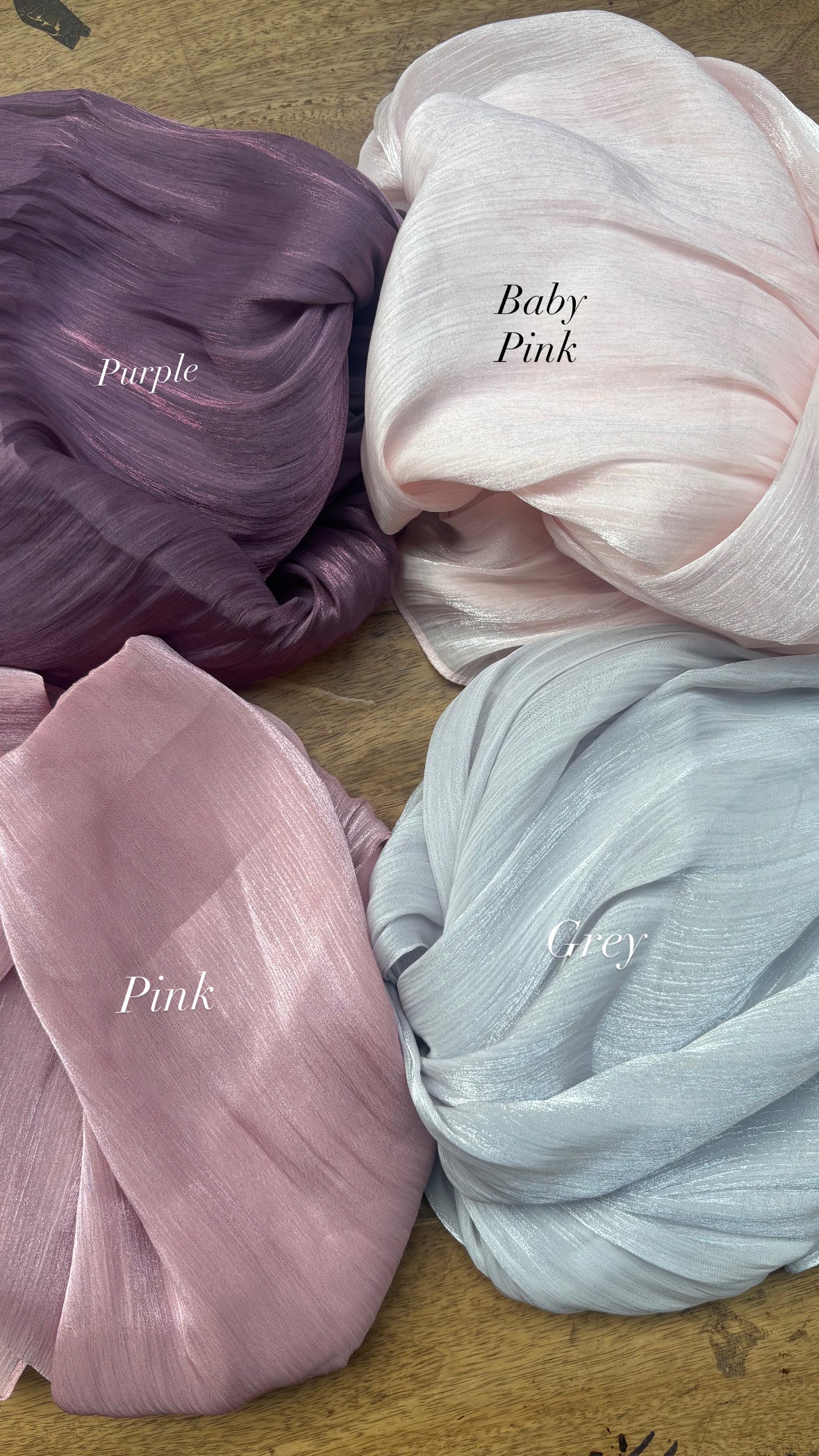Premium Organza Hijabs