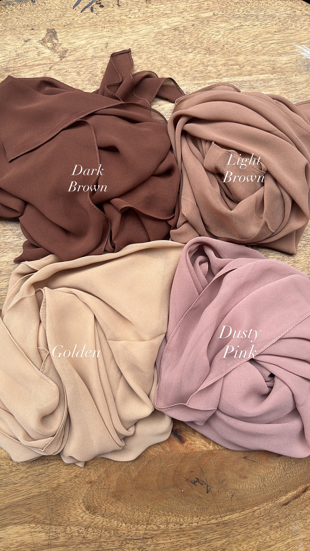Soft Premium chiffon hijabs