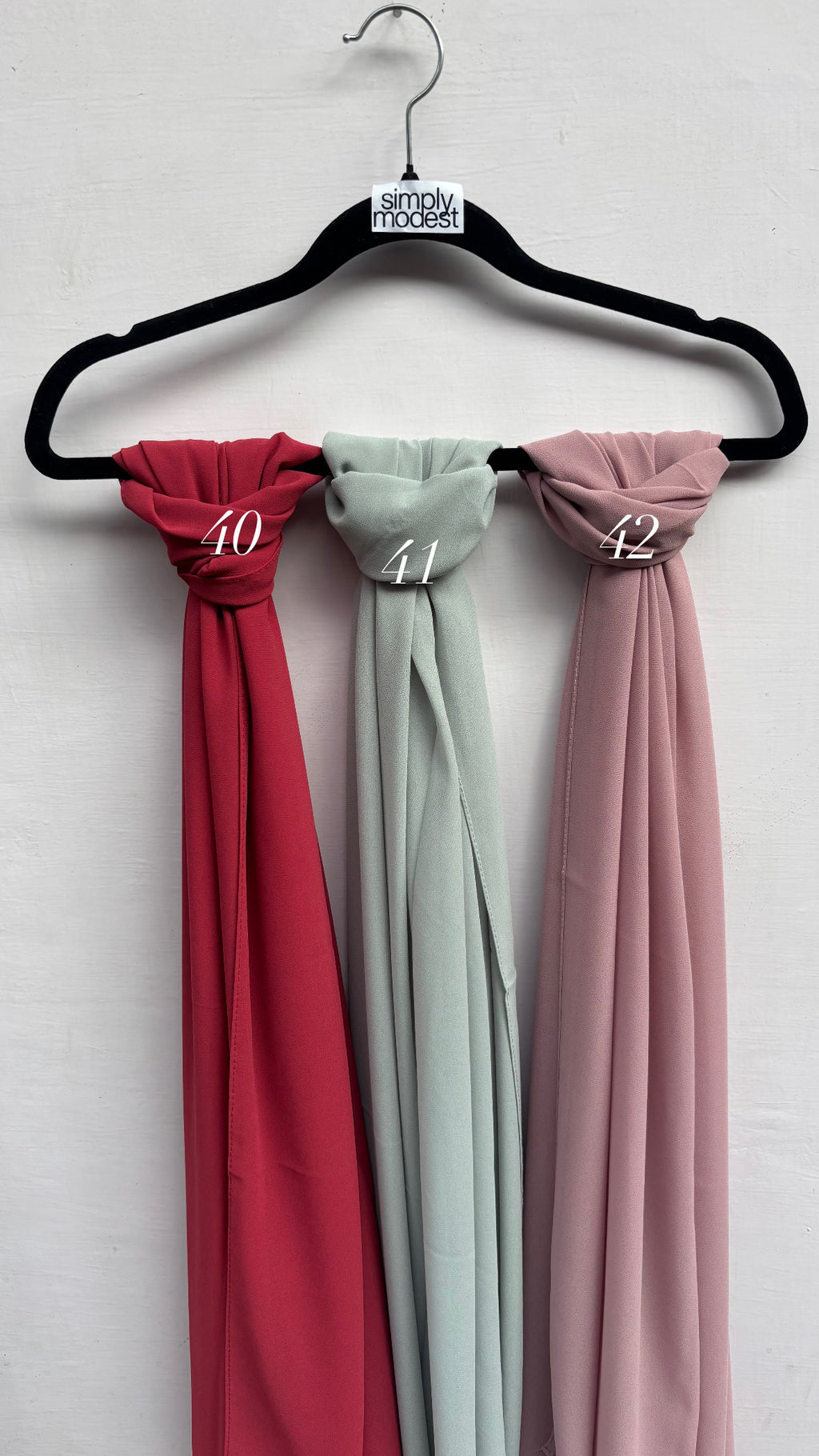 Premium Chiffon Hijabs - Big size (2 meters)