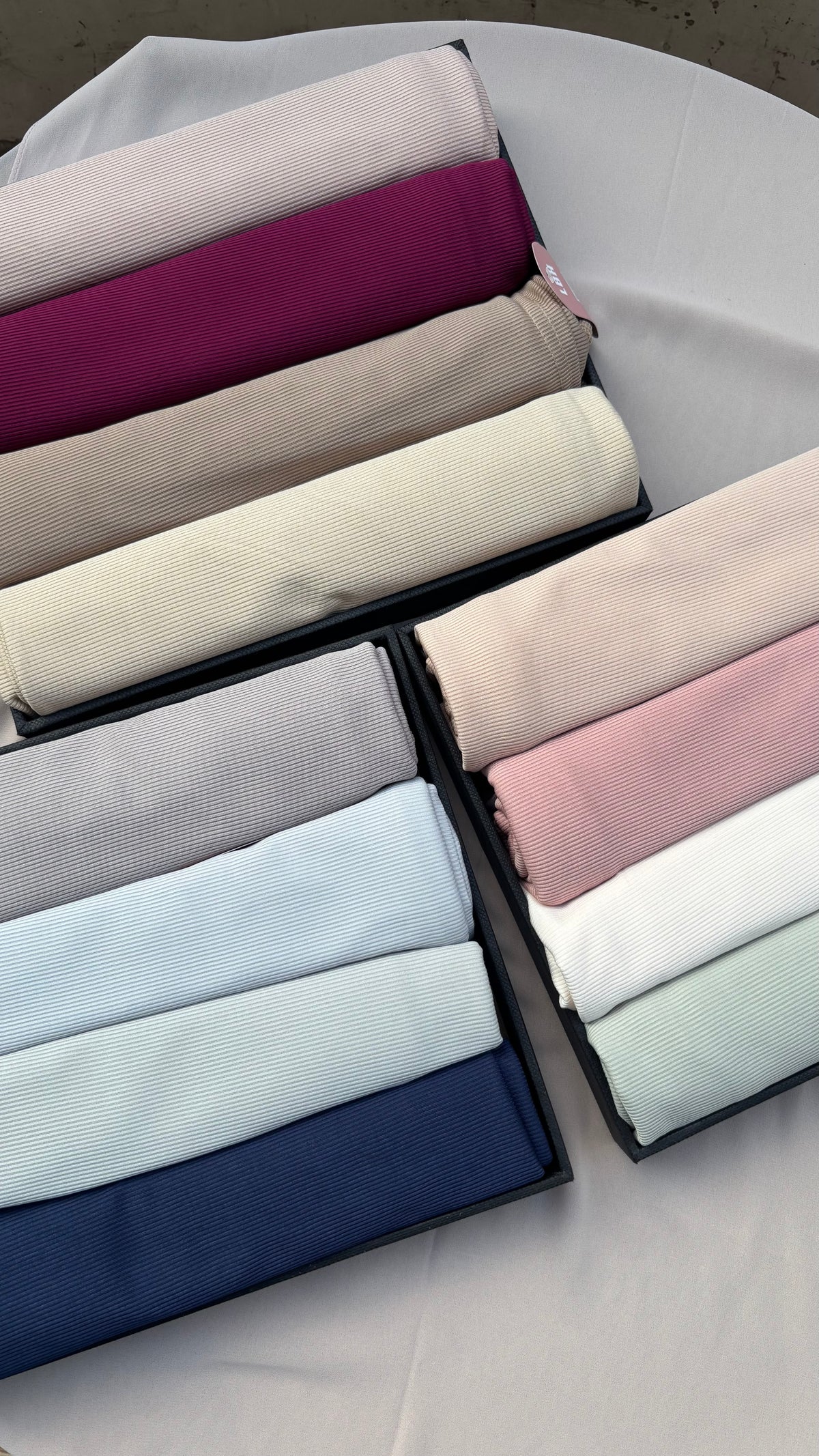 Ribbed Jersey Hijabs - Premium quality, Amazing Colours