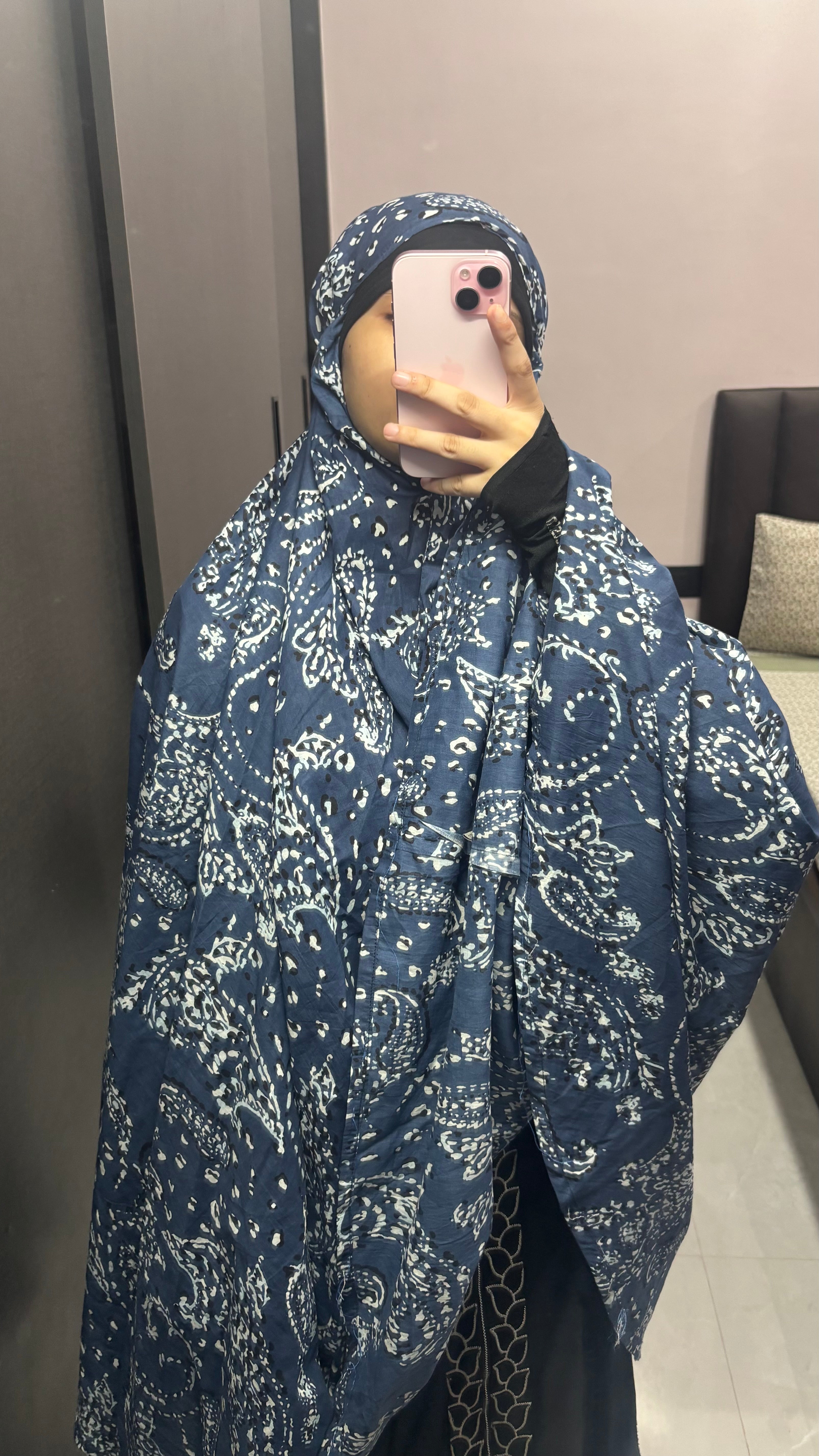 Pure Cotton Namaz Makhna/Khimar