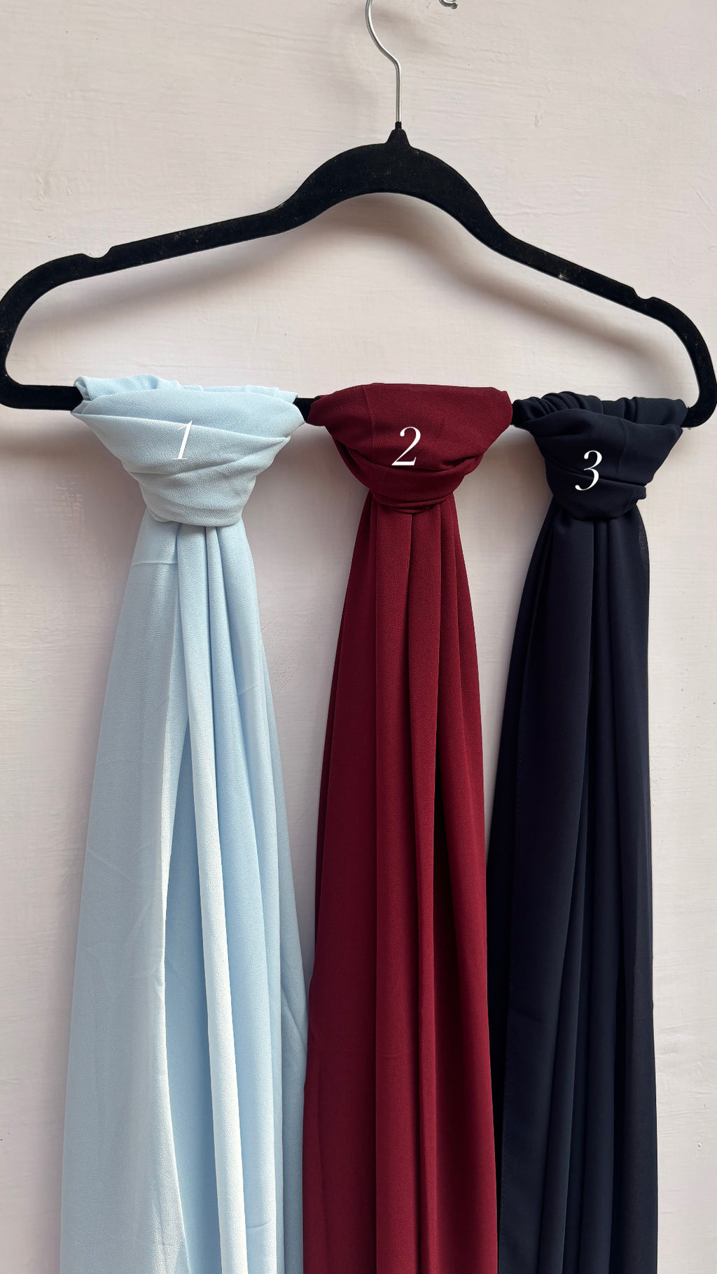 Premium Chiffon Hijabs - Big size (2 meters)