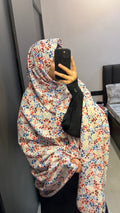 Pretty Minimal Floral Dupatta - different sizes available