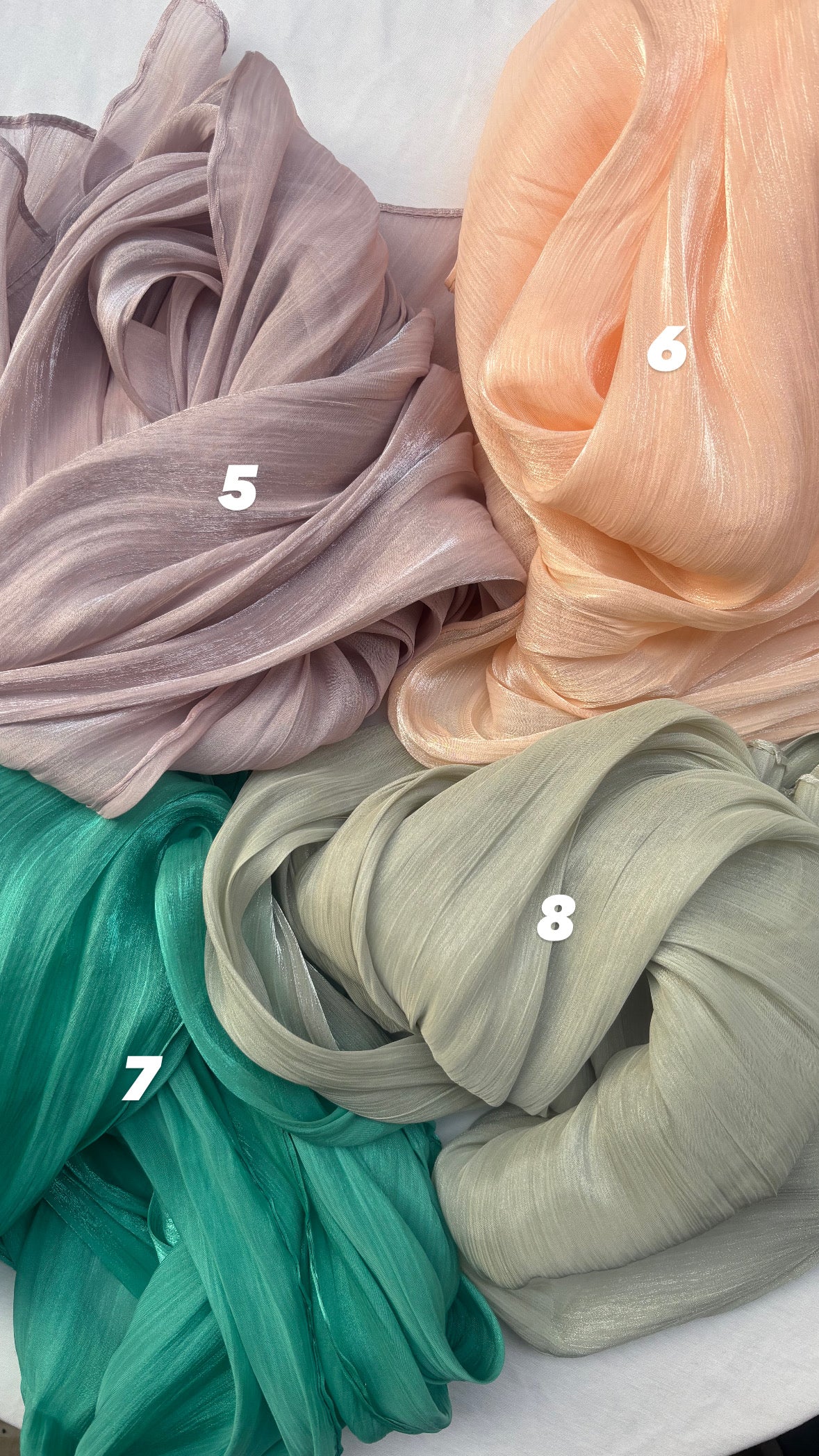 Organza Hijabs