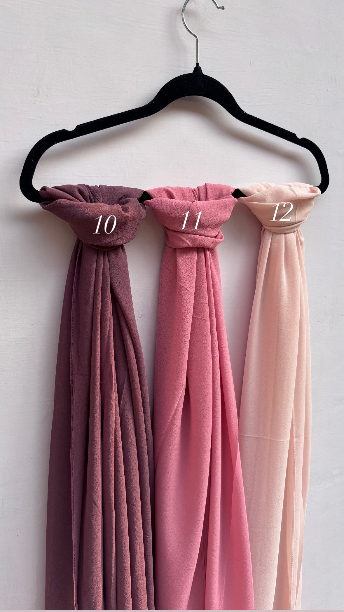 Premium Chiffon Hijabs - Big size (2 meters)