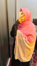 Minimal pink girlish designer dupatta