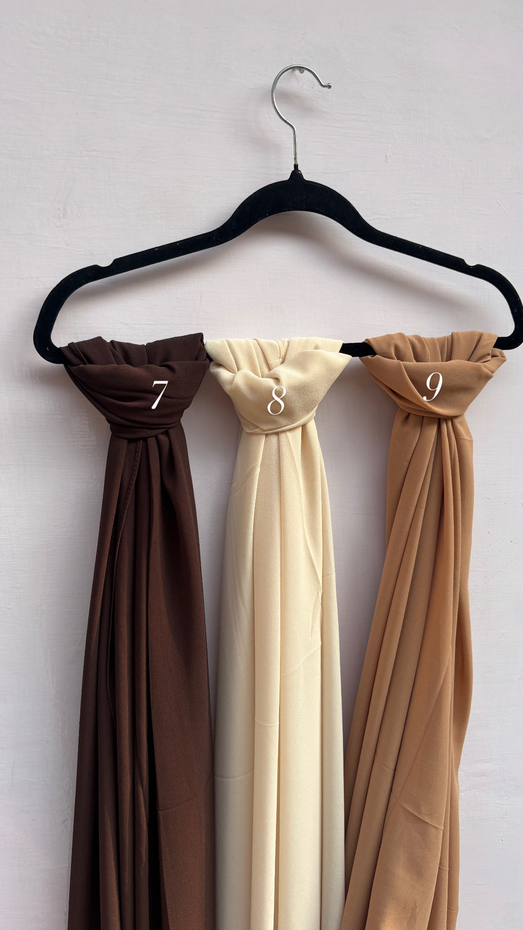 Premium Chiffon Hijabs - Big size (2 meters)