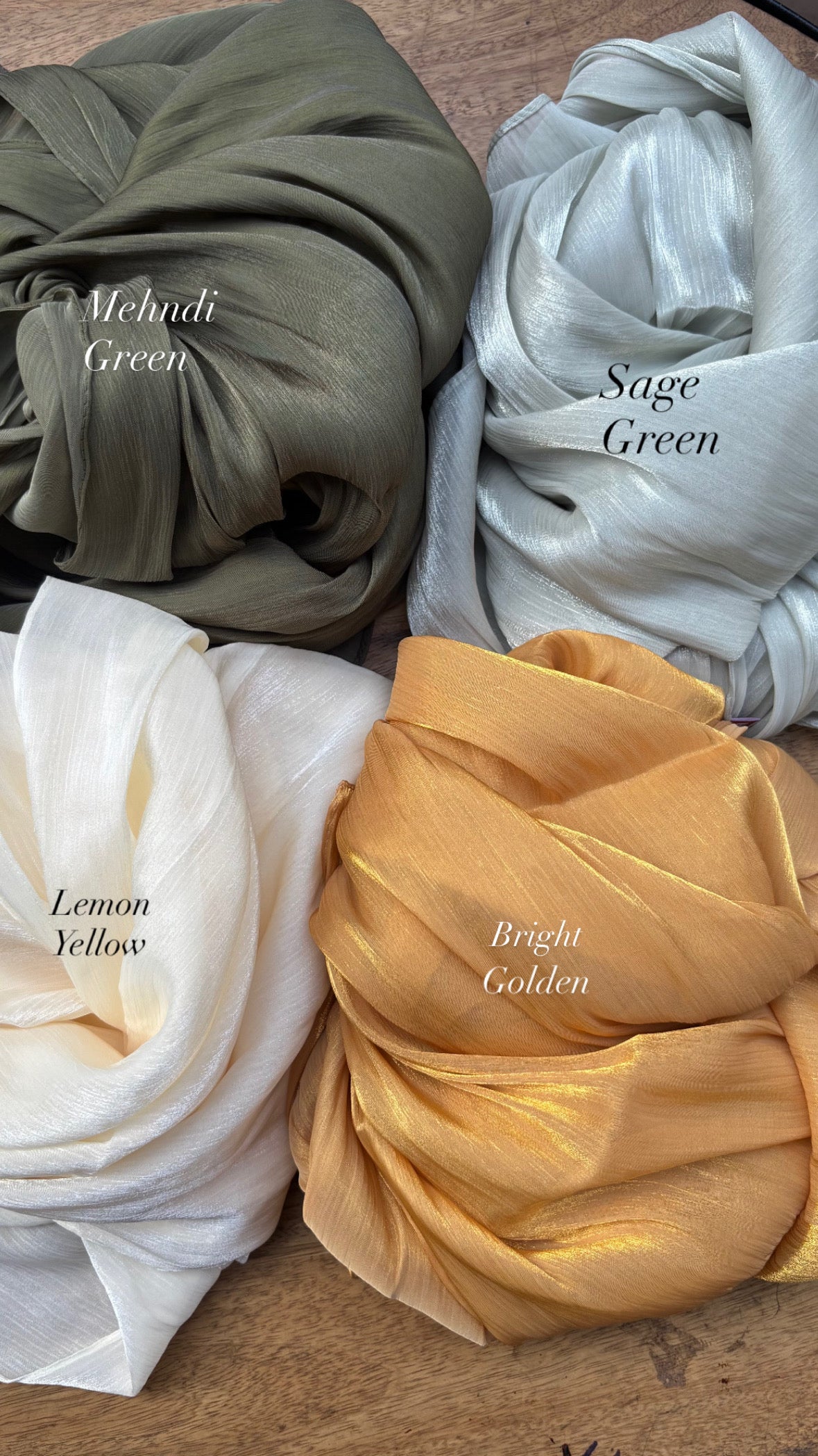 Premium Organza Hijabs