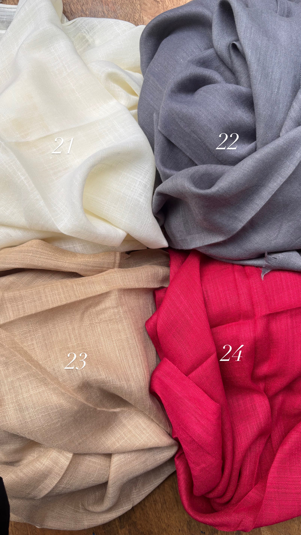 Viscose Cotton Hijabs - Big Size