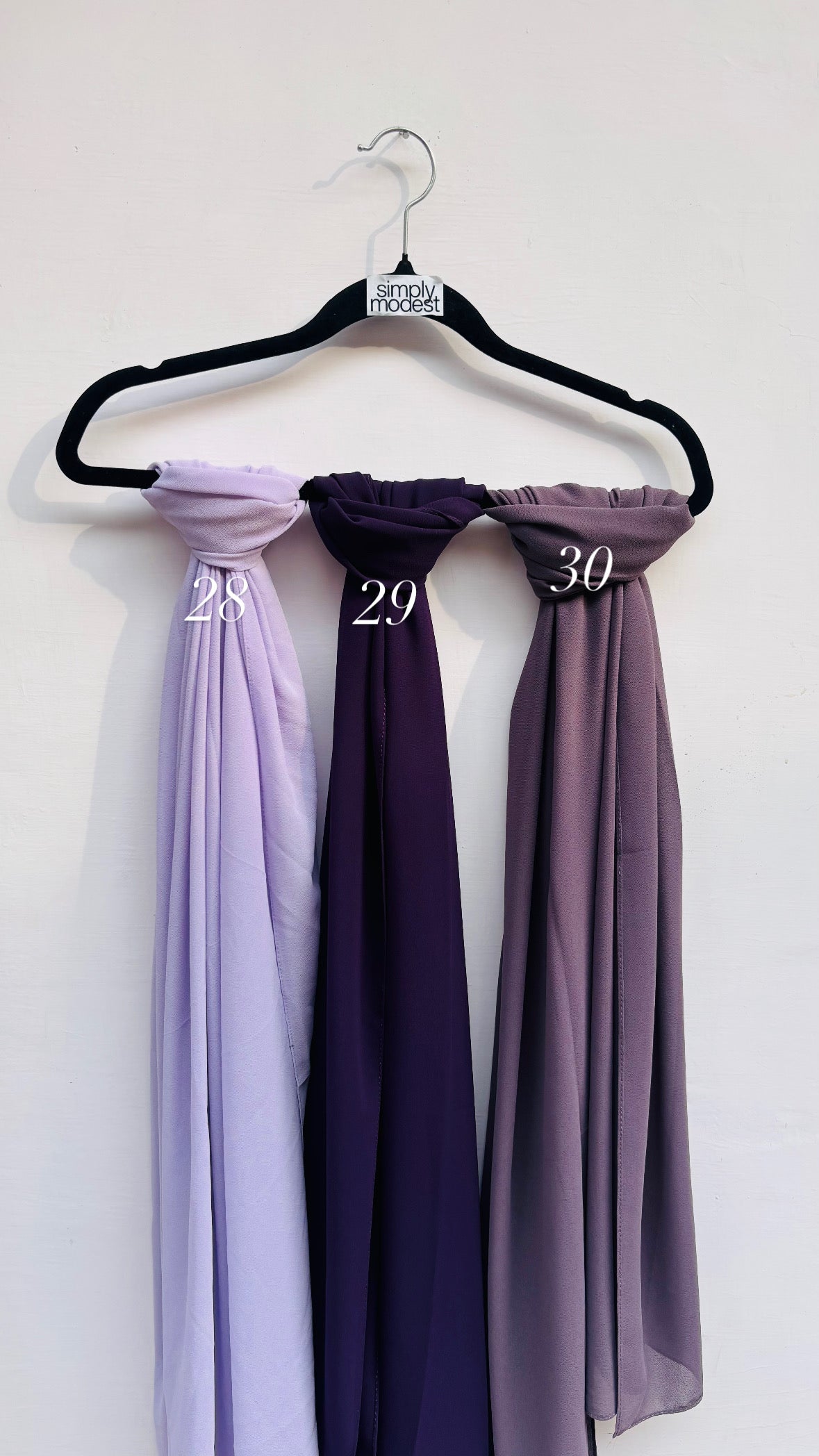 Premium Chiffon Hijabs - Big size (2 meters)