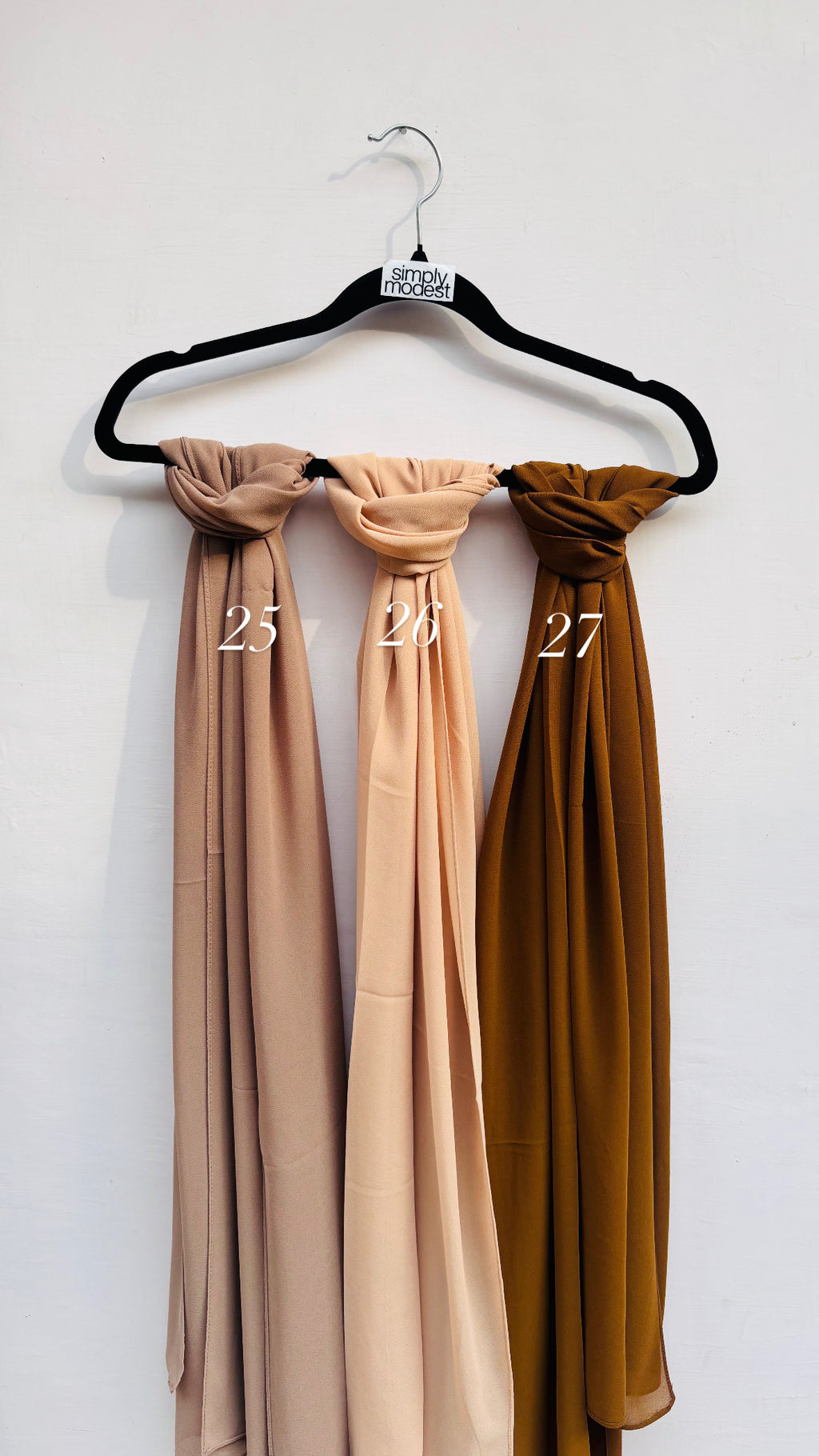 Premium Chiffon Hijabs - Big size (2 meters)