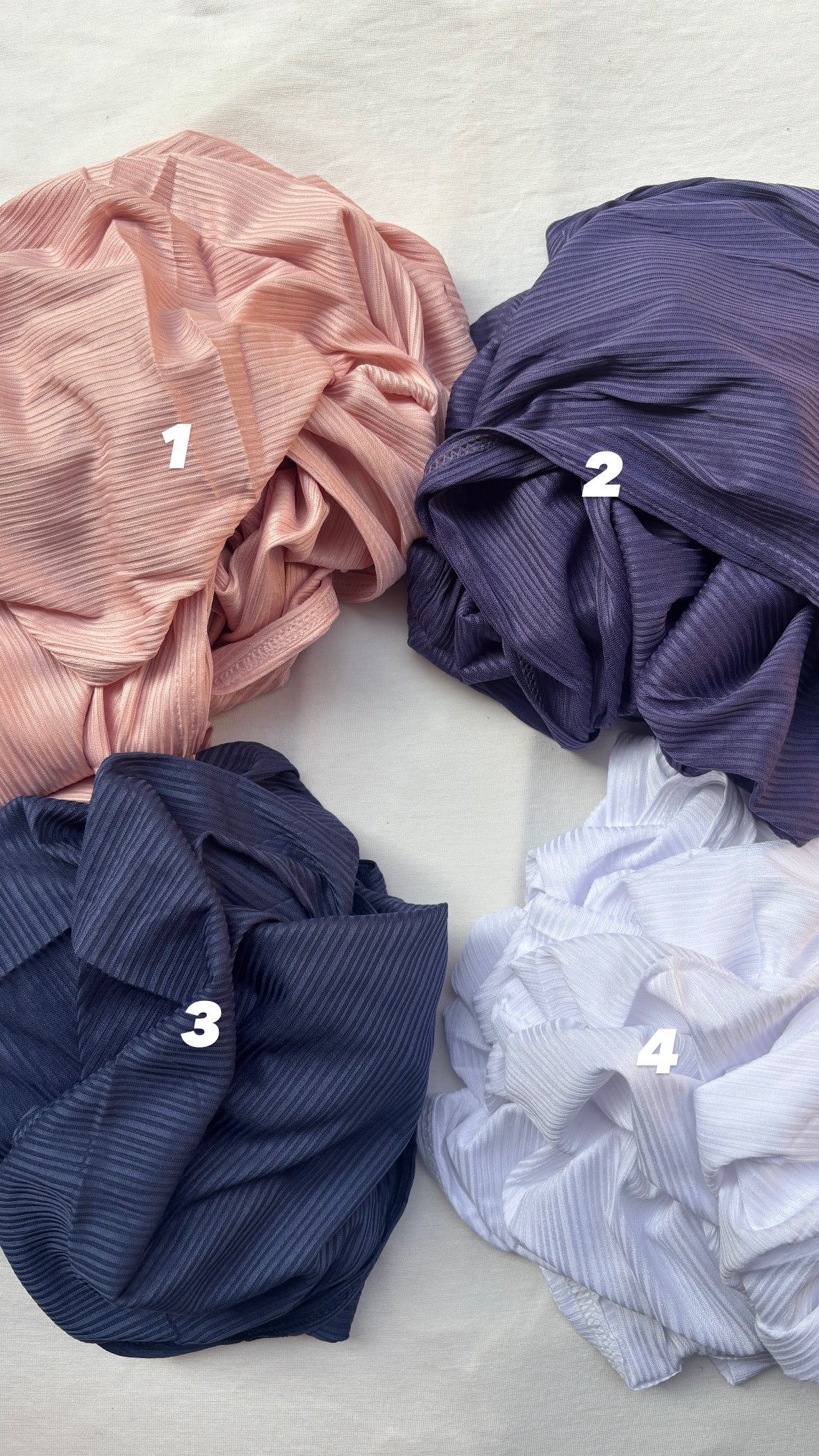 Lining Jersey Hijabs