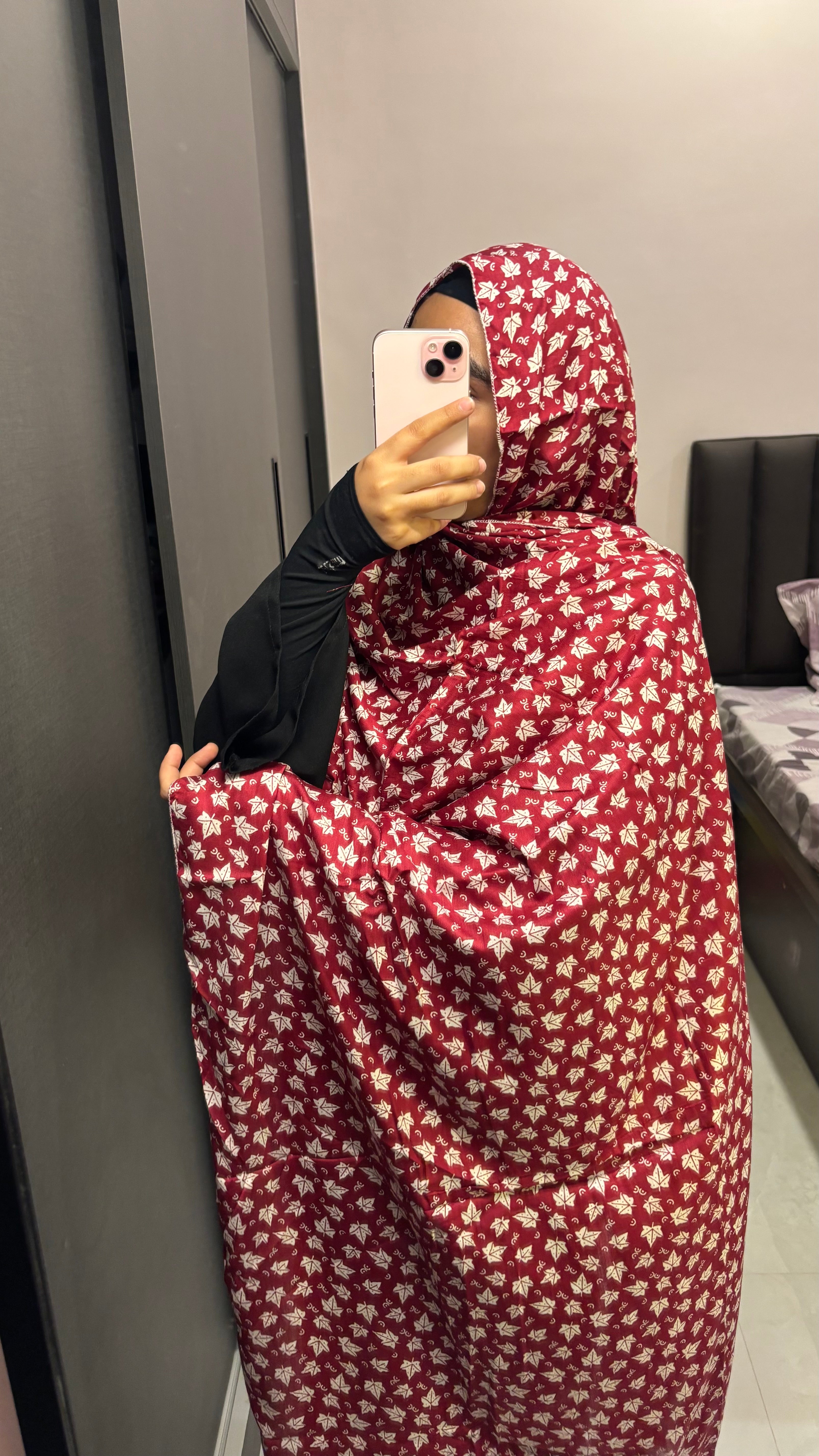 Minimal Printed Beautiful Rayon Namaz Dupatta