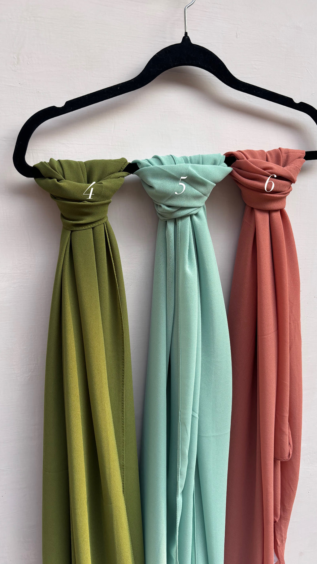 Premium Chiffon Hijabs - Big size (2 meters)