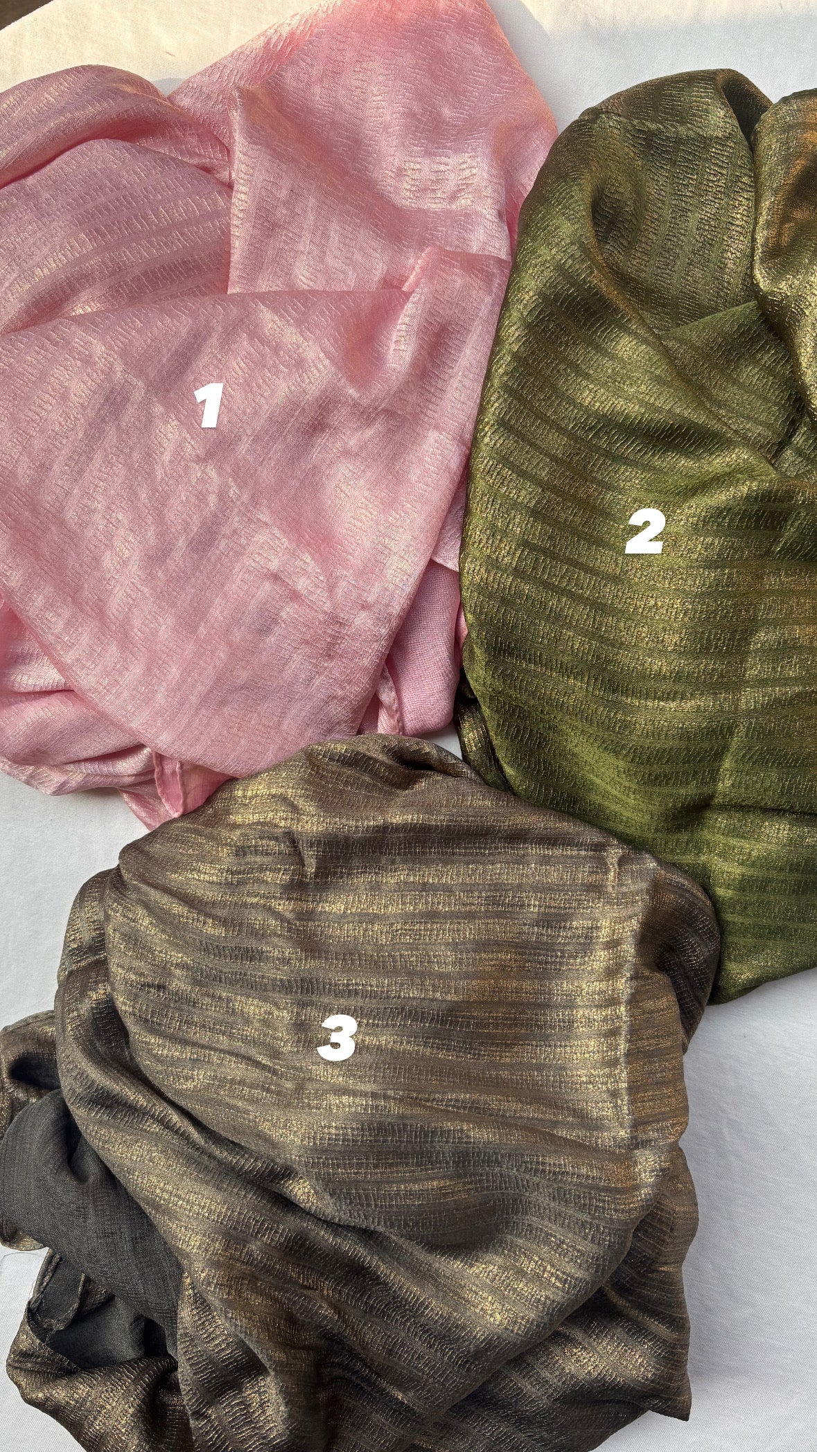 Shimmer party wear hijabs