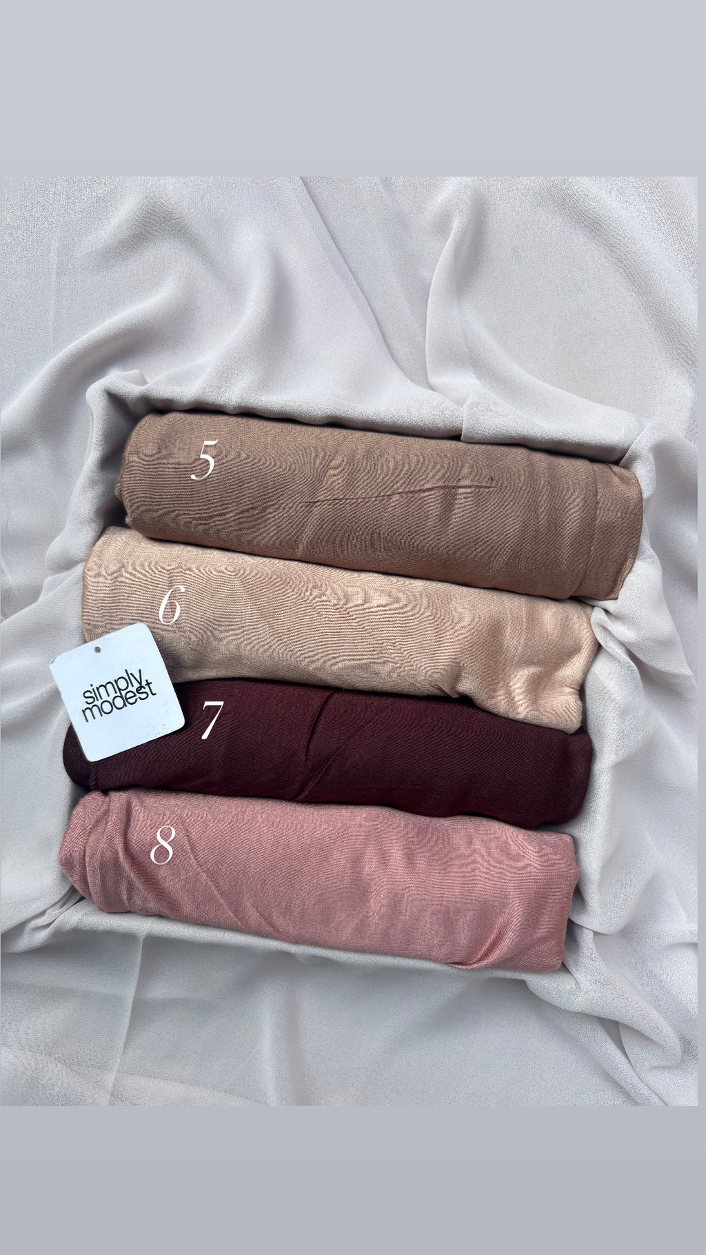 Bamboo jersey Hijabs - Premium Quality