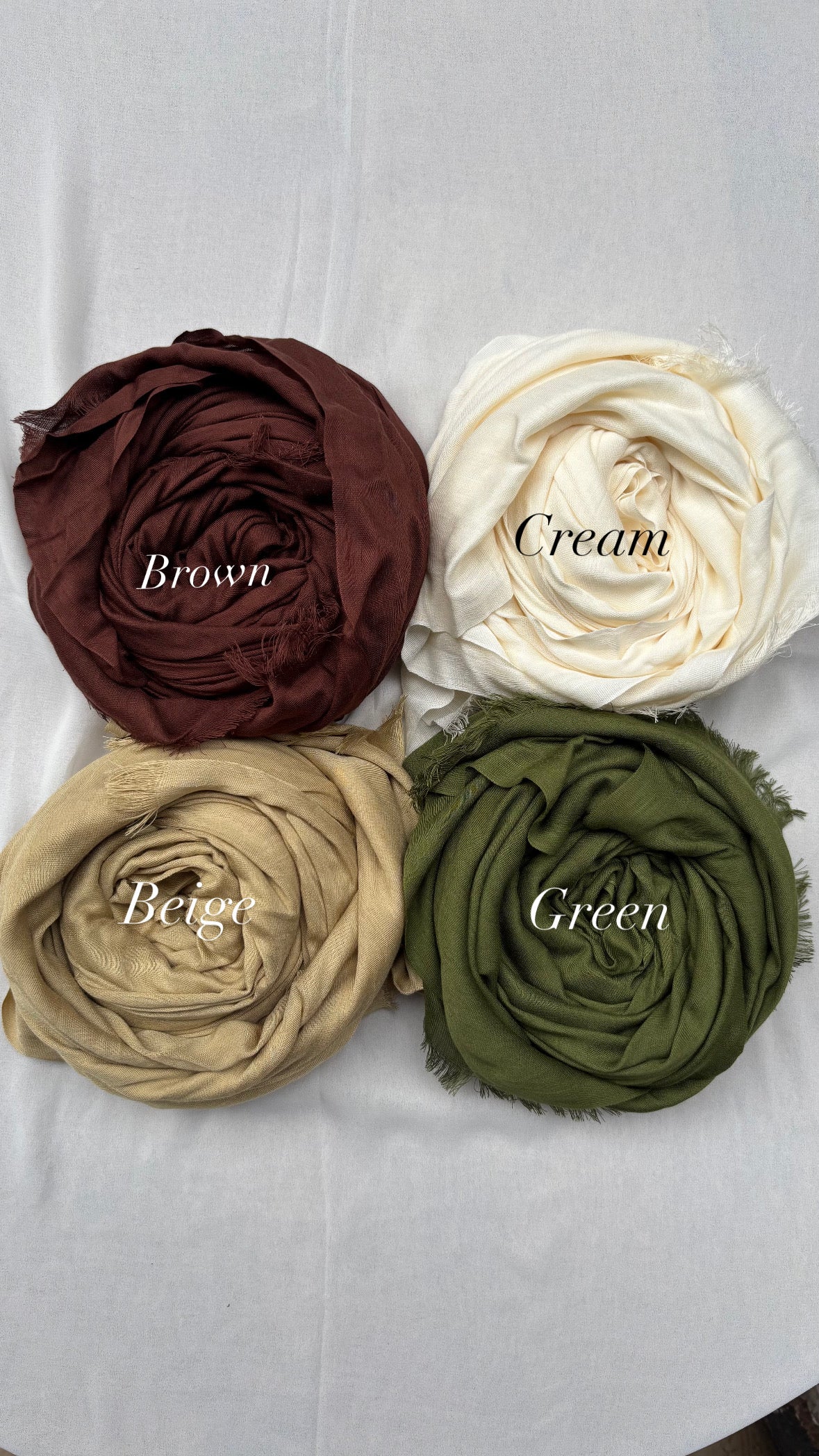 Big Size Pure Cotton Hijabs