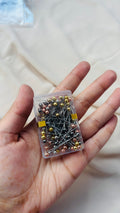Metallic Hijab ball pin box