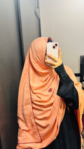 Embroidered snowflakes dupatta