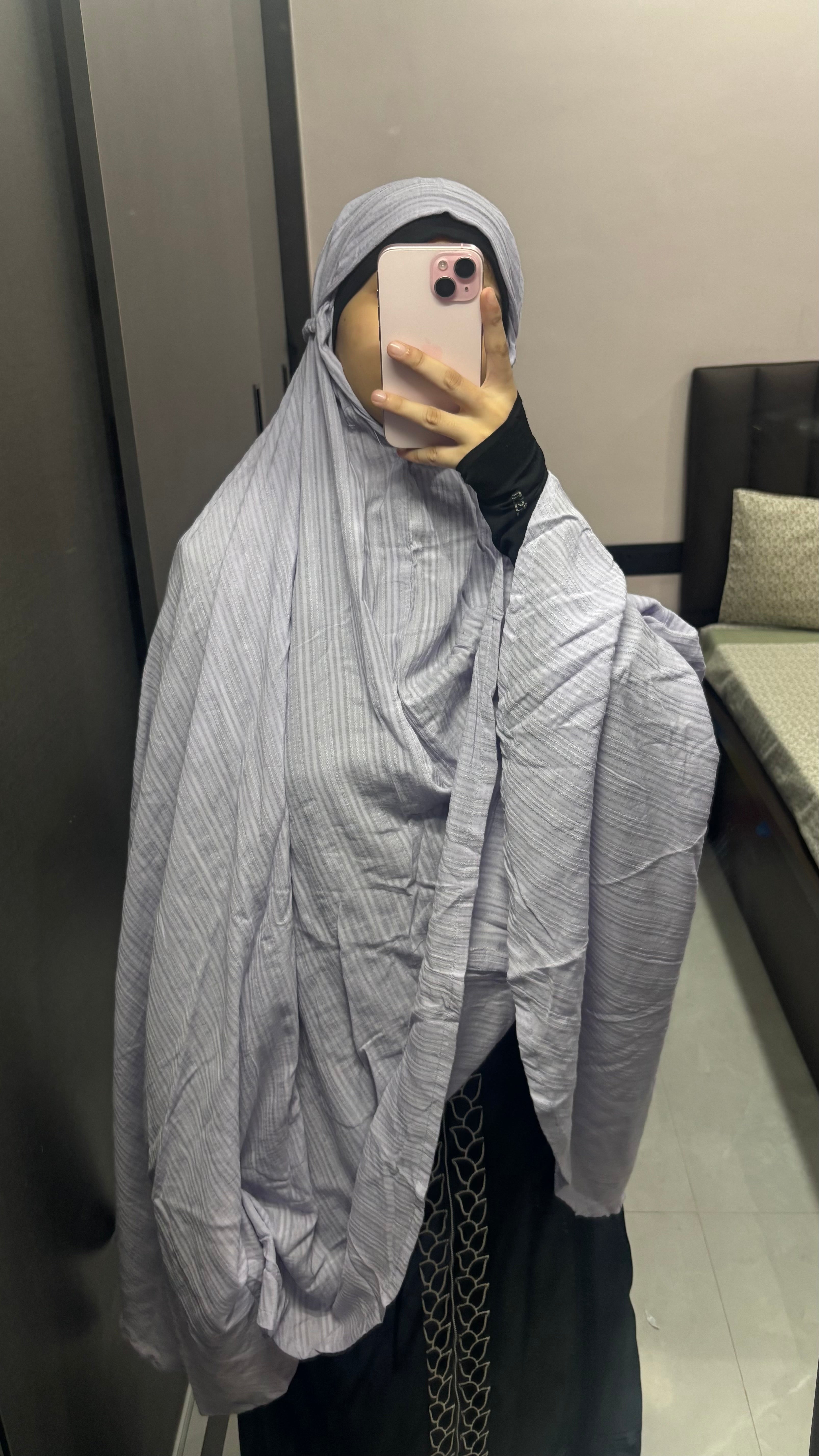 Pure Cotton Namaz Makhna/Khimar